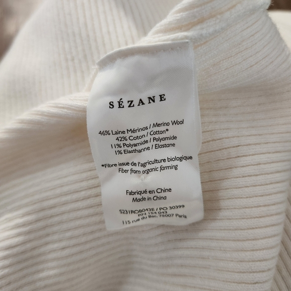 Sezane - Harper Dress in Ecru - Picture 6 of 6